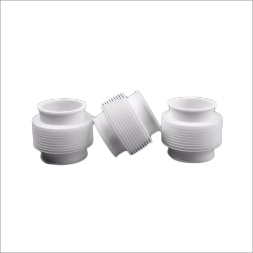 White PTFE Components - Various Sizes, Different Thicknesses in Millimeters | Chemical Resistant, High Pressure & Temperature Tolerance