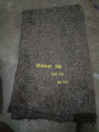 ARMY BLANKET BLACK