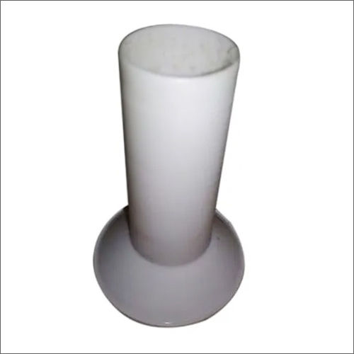 2.5 Inch White Plastic Y Thread Cone Hardness: Soft