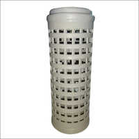 Plastic Perforated Bobbin Tubes - Color: Grey