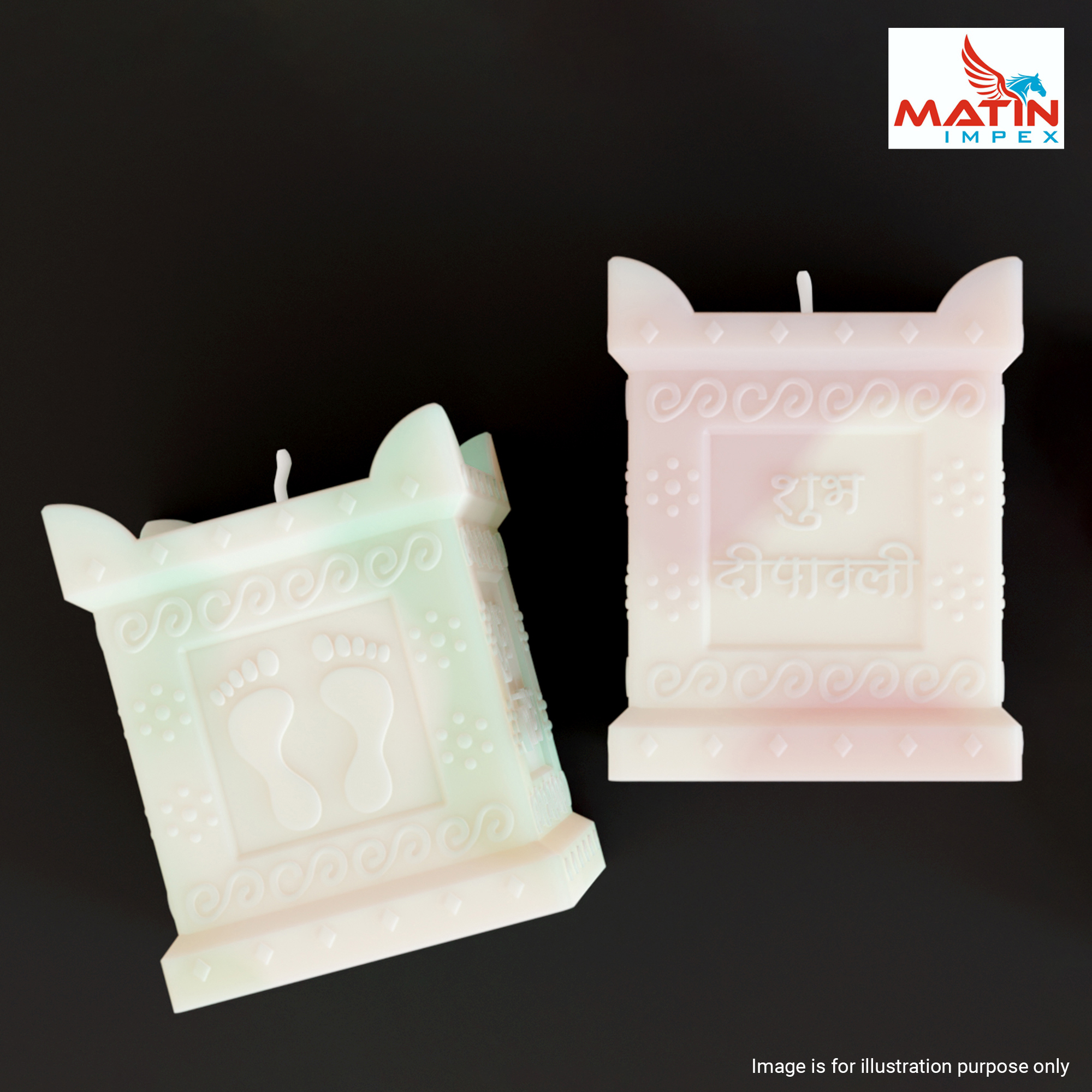Subh dipawli candle Moulds