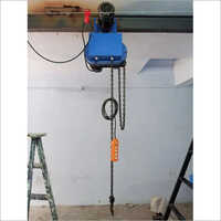 Easy To Operate 1 Ton Electric Chain Hoist With Electric Trolley