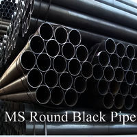 Mild Steel Round Pipe - 2.2 Inch Diameter, Galvanized Silver Finish | Hot Rolled, Durable, Versatile For Plumbing And Hvac Applications