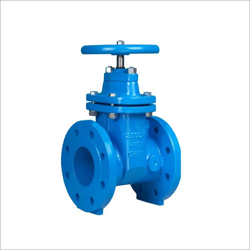 Blue Cast Iron Sluice Valve