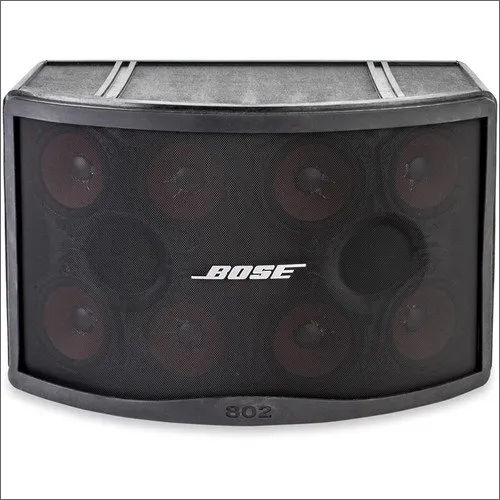 Black Bose 802 Series Iv Panaray Loudspeaker