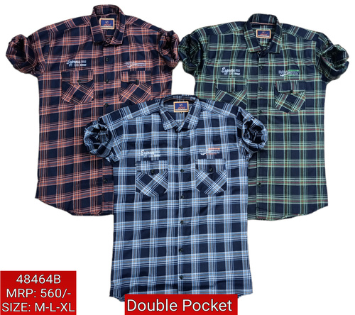Double Pocket Men Shirt