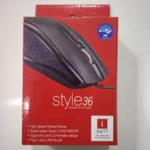 Black I Ball  Style36 Mouse