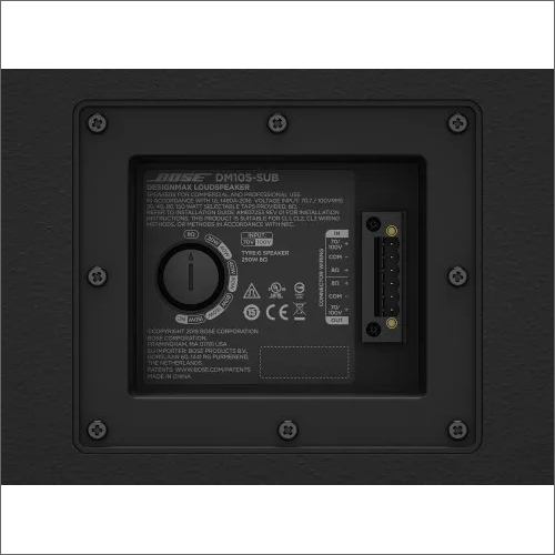Bose Design Max Dm10s Sub Surface Mounted Subwoofer