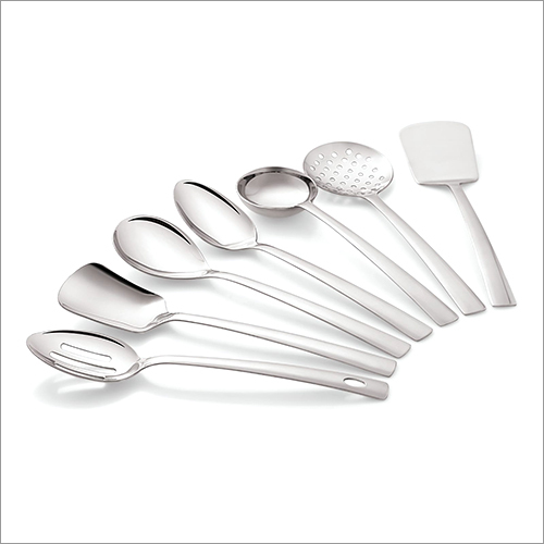 Classic Sturdy Serving Spoon Set - Stainless Steel 10 Inch Silver/Gold/Rose Gold | Attractive Mirror Finish Comfortable Grip Handle Ideal for Export and Gifting