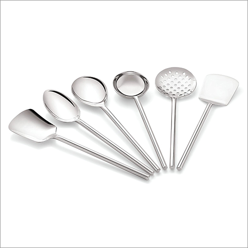 Florence Stainless Steel Serving Spoon Set - Stainless Steel, 10 Inch, Silver | Unbreakable, Durable Design with Comfortable Grip & Heat Resistant Handles
