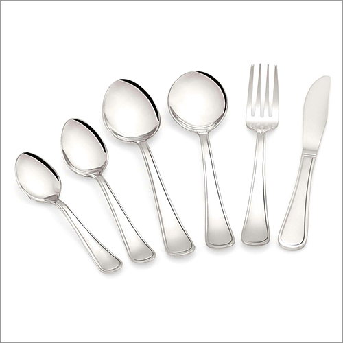 Imperial Spoon Set - Stainless Steel, Silver Color , Attractive Design with Mirror Finish for Home and Restaurant Use