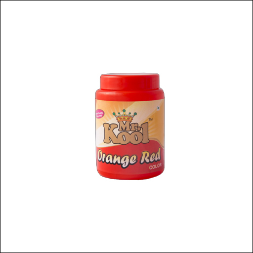 Orange Red Food Color Powder