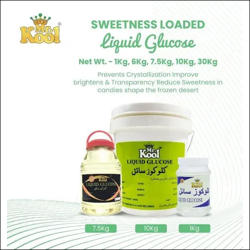 LIQUID GLUCOSE - Sweet Flavor | Ideal for Baking, Cooking, and Beverage Formulations
