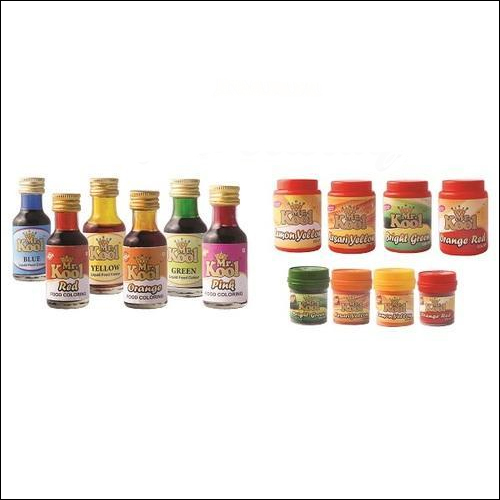 Primary Food Colour - Glass Bottle Packaging | Sweet Taste and Vibrant Color Enhancer