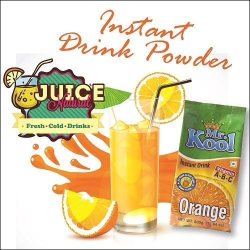 Yellow Instant Drink Powder