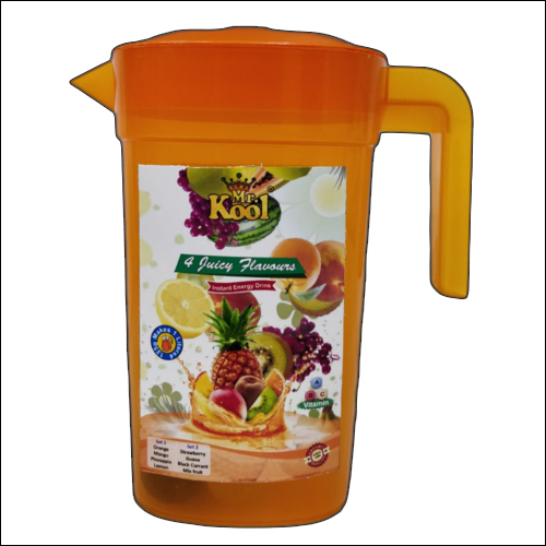 Yellow Mr.Kool 4 Juicy Flavor Instant Energy Drink Powder Jug