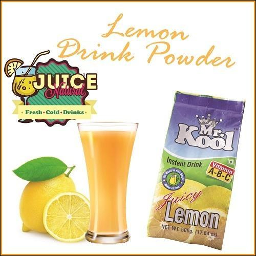 Lemon Flavoured Instant Drink Powder