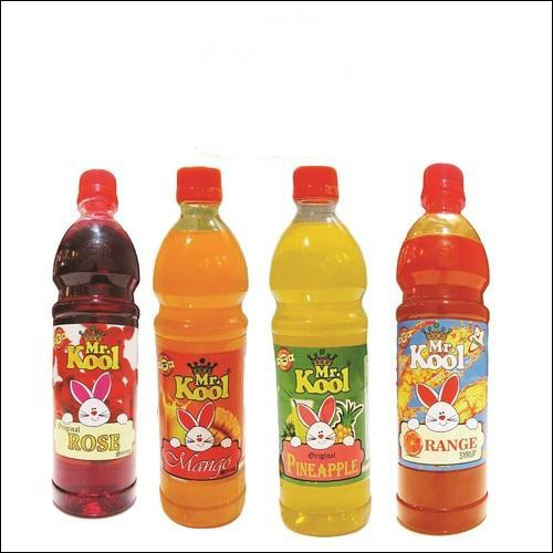 Flavoured Syrups Packaging: Bottle