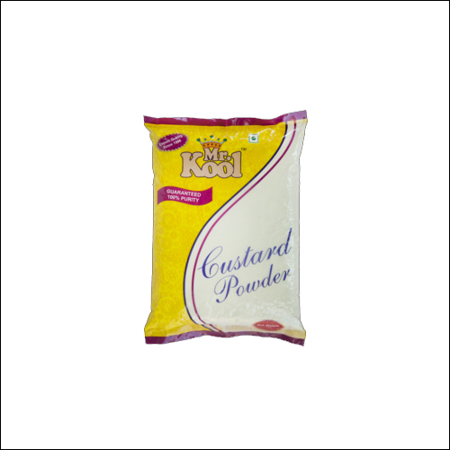 MR.Kool Custard Powder - 1 Kg | Eggless, Vanilla Flavor, Convenient Powder Form, Perfect for Baking and Desserts