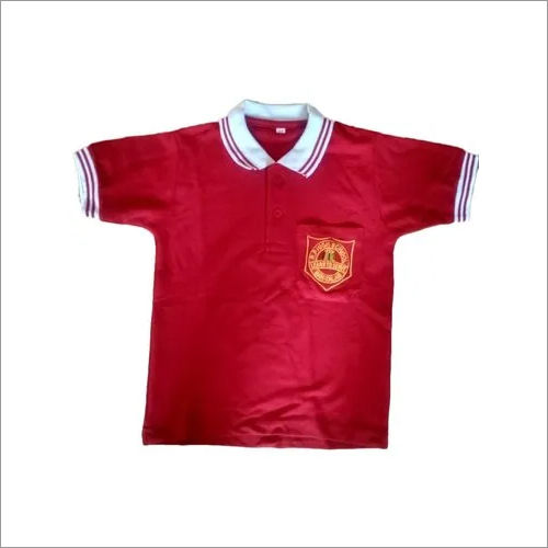 Red Boys Sports T Shirt