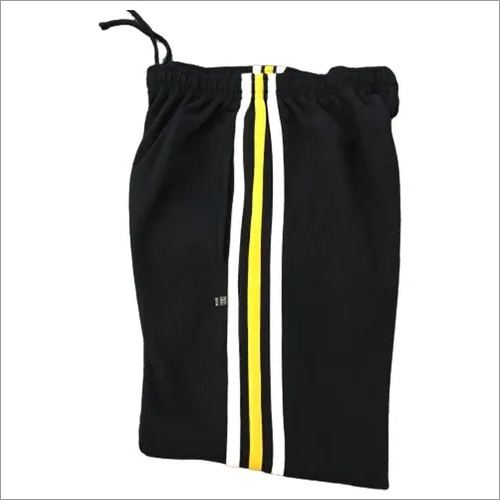Men Lycra Short - Cotton Lycra, Thigh Length, Multicolor Options: Black, Yellow, White | Ideal for HIIT, Comes with Pockets, Available in Various Sizes