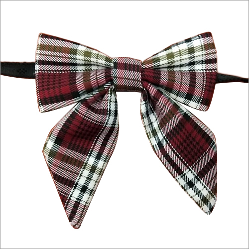 Strip Bow Tie - Cotton Woven, Pre-Tied Style | Multicolor Checked Patterns for All Seasons, Smooth Satin Finish