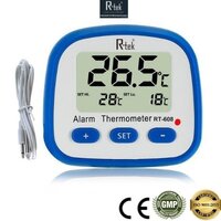 Fridge Thermometer - Plastic Material, 1 Meter Probe Length, -50 To 70 Â°c Range, Â±1â°c Accuracy | Ideal For Monitoring Fridge Temperature In Restaurants, Homes & Laboratories, Ce, Gmp Certified