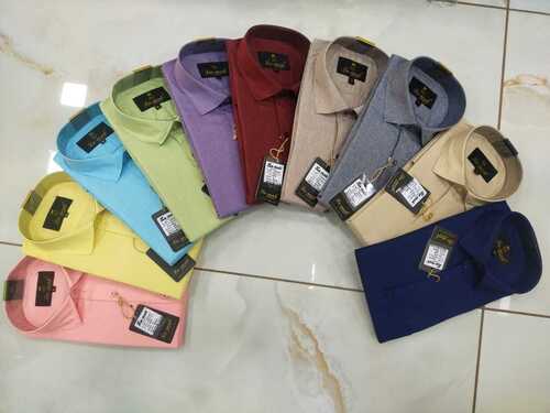 Men Plain Formal Shirt