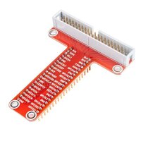 Raspberry Pi Gpio Adapter Plate T-type Gpio Adapter For Raspberry Pi 3  2 Model B And B Plus - Color: Red