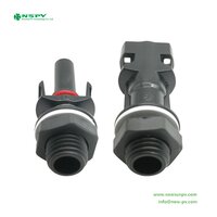 IP67 Waterproof 1000VDC PV4.0 Solar Panel Connector With Good Universality With MC4