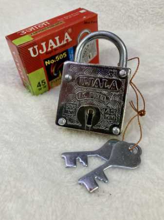 Grey Ujala 45 Mm Door Padlock
