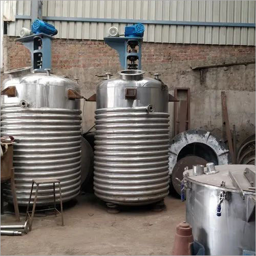 Chemical Reactor - Stainless Steel, Silver & Other Colors | Industrial Use, High Resistance Design