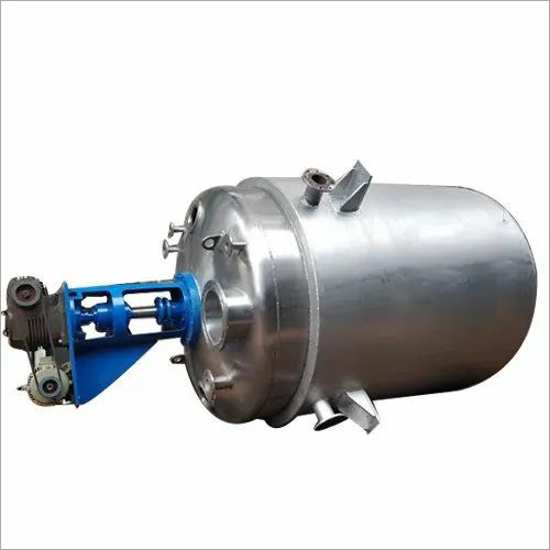 Silver Stainless Steel Process Vessel