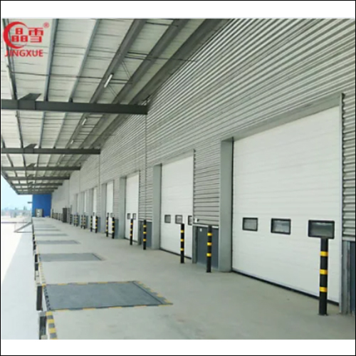 Insulated Overhead Sectional Door For Logistics Warehouse