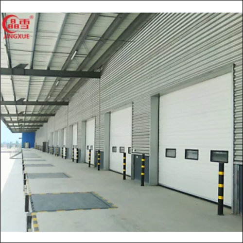 Insulated Overhead Sectional Door for Logistics Warehouse