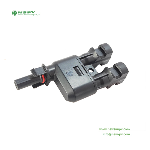 NSPV 1000VDC 30A 2 To 1 Solar Branch Connectors 30A Solar Y Connectors For Photovoltaic System Connections