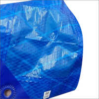 Silpaulin Cover 60 X 30 Feet - Virgin Hdpe Fabric, Blue, Heat Sealed, 90 Gsm Thickness | Customized Design, Durable For Commercial Use