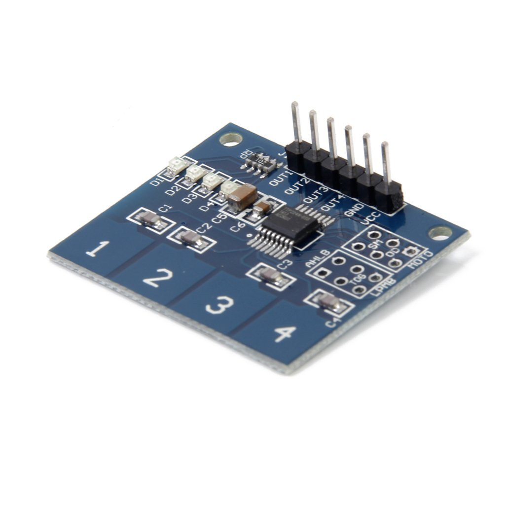TTP224 4WAY CAPACITIVE DIGITAL TOUCH SWITCH MODULE