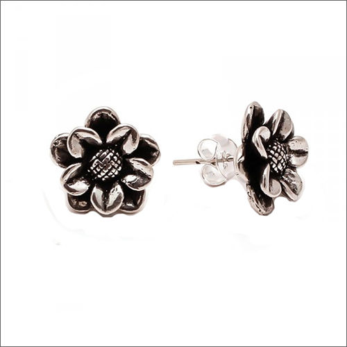 925 Sterling Silver Designer Fine Stud Earrings