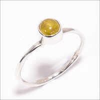 Tourmaline 925 Sterling Silver Stackable Ring
