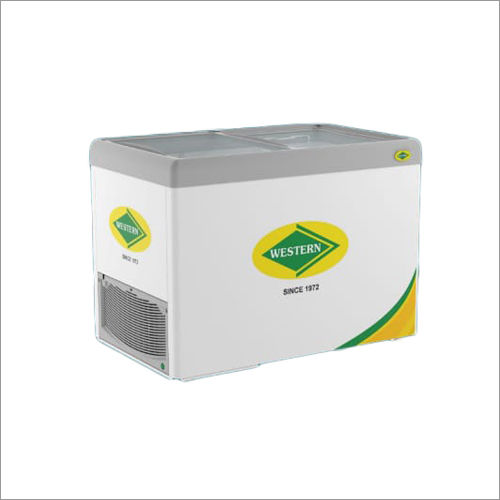 Pvc 333 Ltr Glass Top Deep Freezer