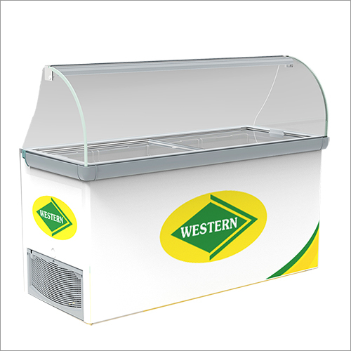 585.5 Ltr Glass Top Deep Freezer