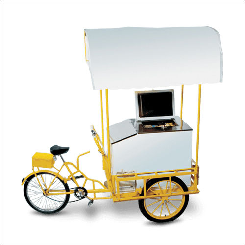 Pvc 117 Ltr Push Cart Glycol Freezer