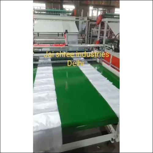 Gray Biodegradable Carry Bag Making Machine