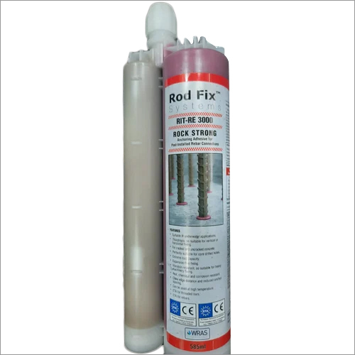 Rod Fix Red 3000 Epoxy Injectable Mortar Size: 585 Ml