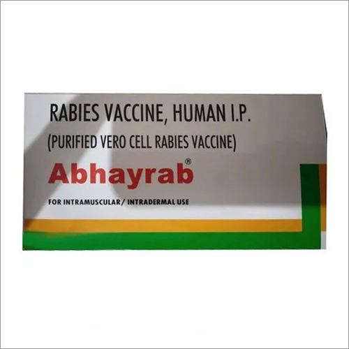 Purified Vero Cell Rabies Vaccine Human I.P. Age Group: Adults & Kids