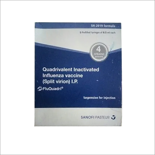 0.5 Ml Quadrivalent Inactivated Influenza Vaccine I.P. Age Group: Adults & Kids