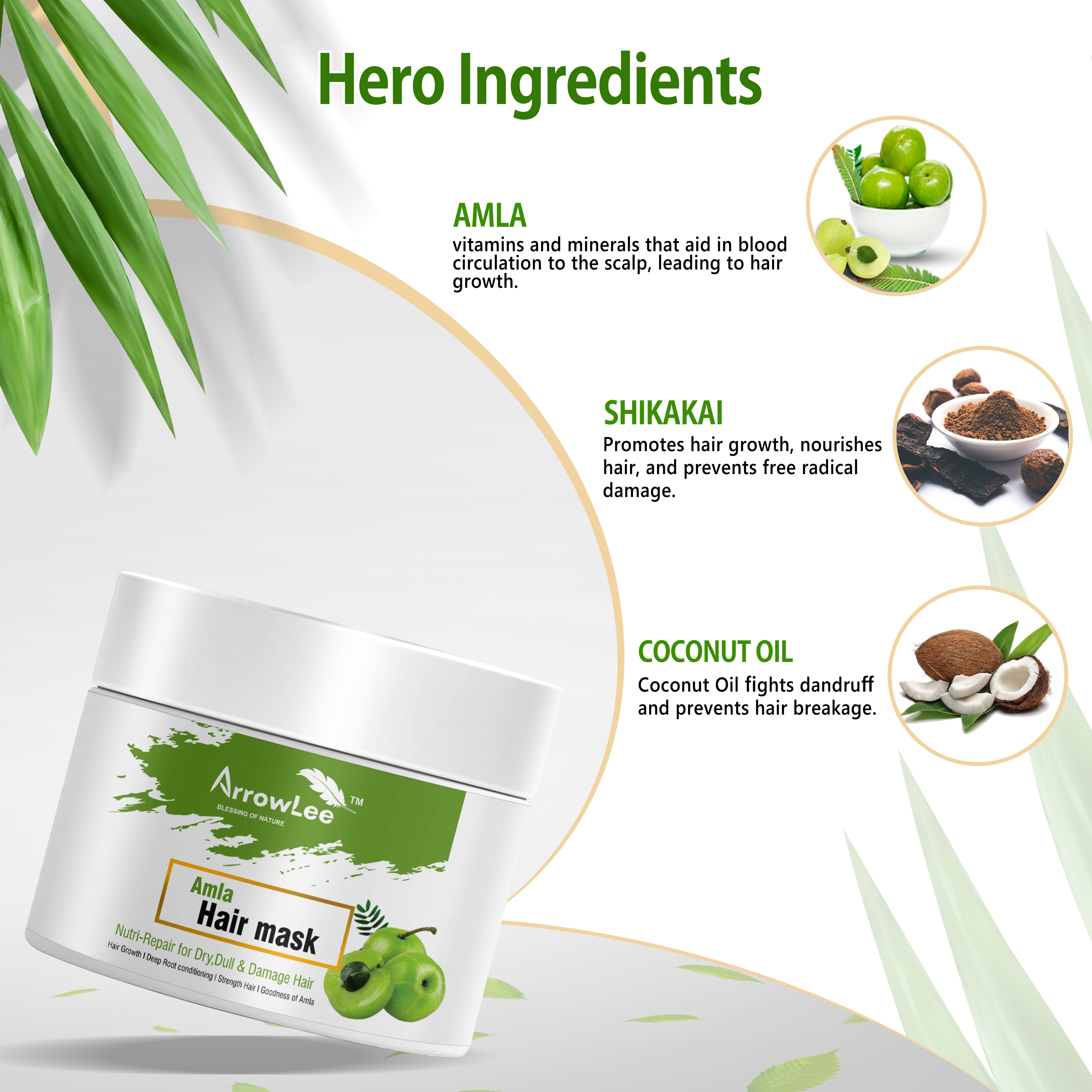 Amla Hair Mask (100 gm.)