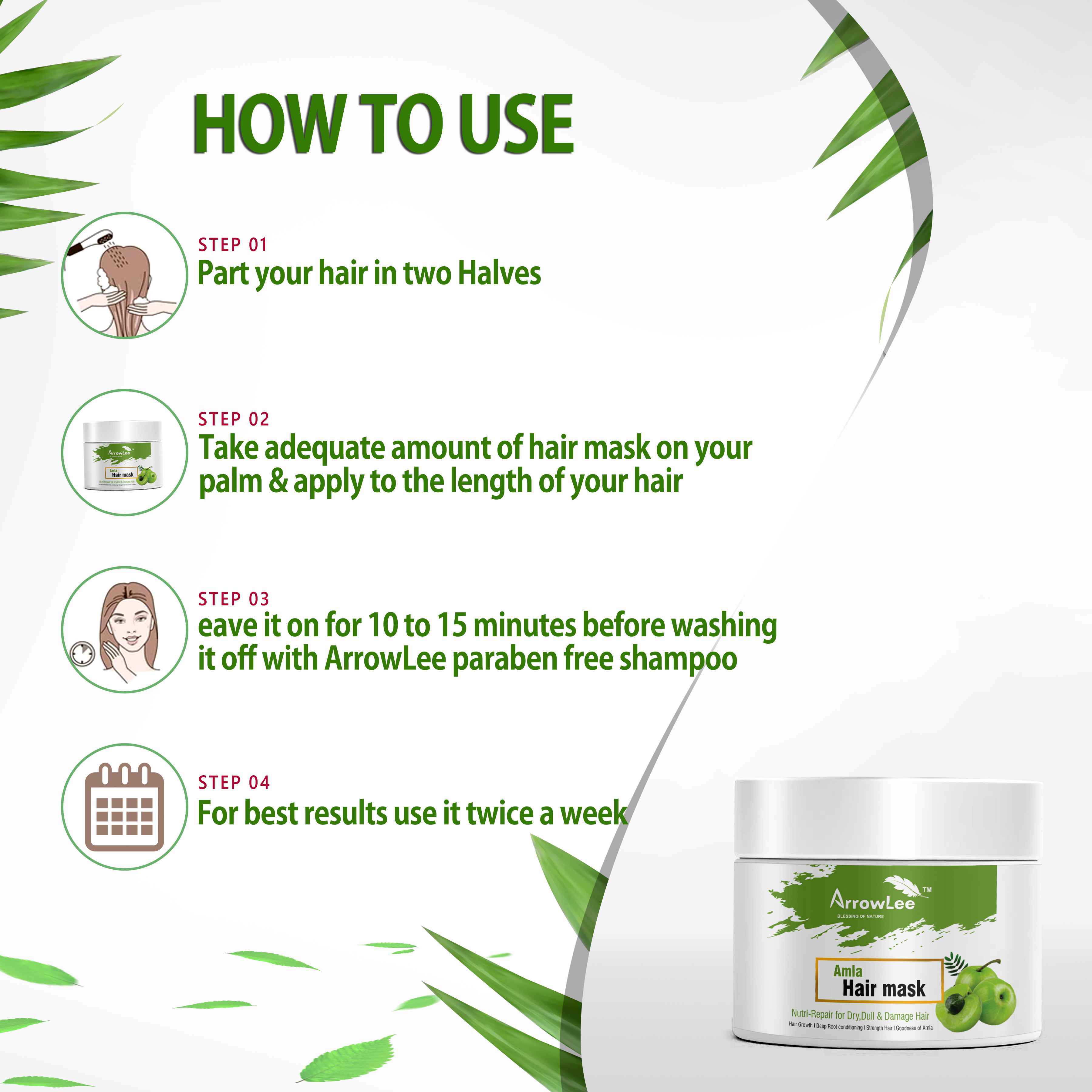 Amla Hair Mask (100 gm.)