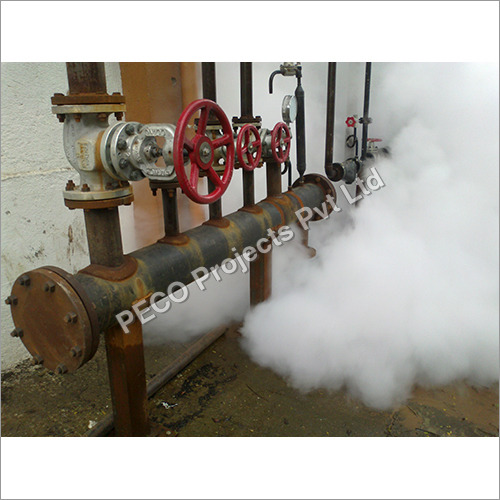 Industrial Steam Piping System